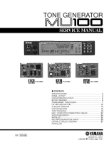 Yamaha MU-100 - Service Manual 
